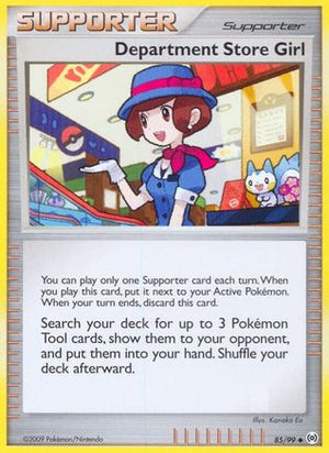 Department Store Girl 085/99  - Reverse Holofoil Arceus - Uncommon