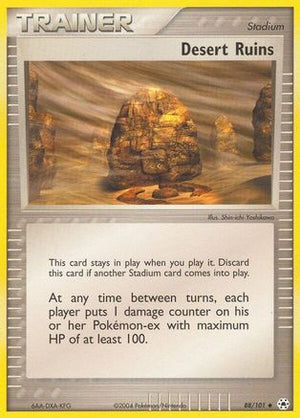 Desert Ruins 088/101  - Reverse Holofoil Hidden Legends - Uncommon