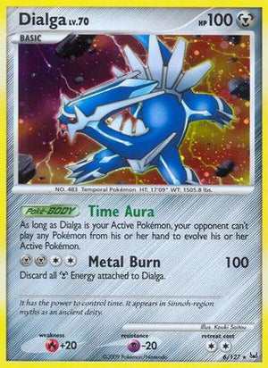 Dialga (6) (6) 006  - Holofoil Platinum - Holo Rare
