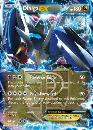 Dialga EX (Team Plasma) 065  - Holofoil Plasma Blast - Ultra Rare