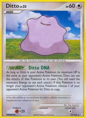 Ditto 027  Legends Awakened - Rare