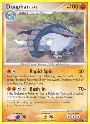 Donphan 048  - Reverse Holofoil Secret Wonders - Uncommon