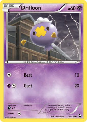 Drifloon (50) (50) 050  - Reverse Holofoil Dragons Exalted - Common