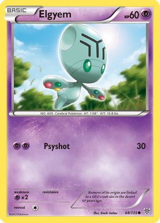 Elgyem (68) (68) 068  Plasma Storm - Common