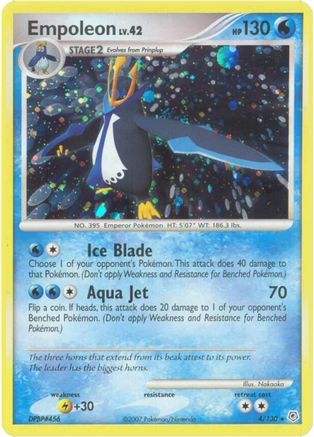 Empoleon 004/130  - Holofoil Diamond and Pearl - Holo Rare