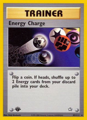 Energy Charge 85/111  - 1st Edition Neo Genesis - Rare