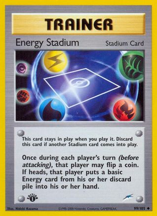 Energy Stadium 99/105  - 1st Edition Neo Destiny - Uncommon