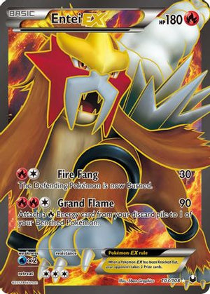 Entei EX (103 Full Art) (103 Full Art) 103  - Holofoil Dark Explorers - Ultra Rare