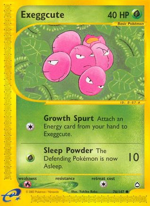 Exeggcute (76) (76) 076/147  Aquapolis - Common