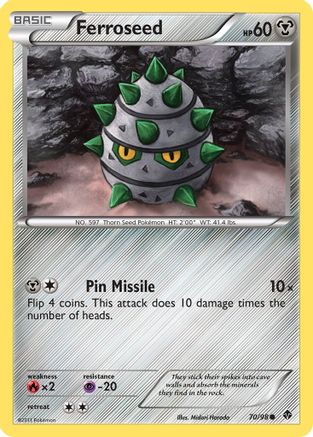 Ferroseed (70) (70) 070  Emerging Powers - Common