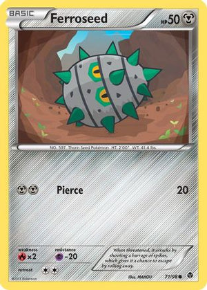 Ferroseed (71) (71) 071  Emerging Powers - Common