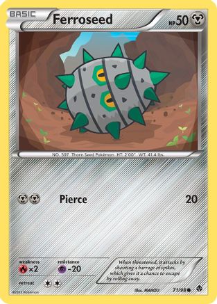 Ferroseed (71) (71) 071  Emerging Powers - Common