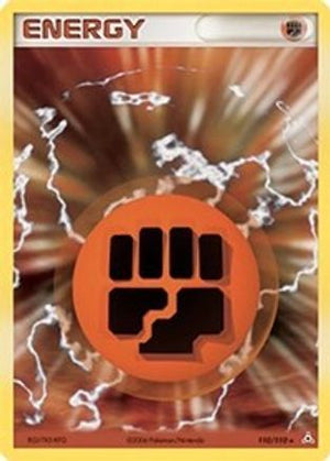 Fighting Energy 110/110  - Holofoil Holon Phantoms - Holo Rare