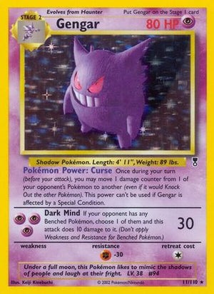 Gengar 011  - Holofoil Legendary Collection - Holo Rare