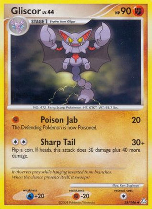 Gliscor (55) (55) 055  - Reverse Holofoil Legends Awakened - Uncommon