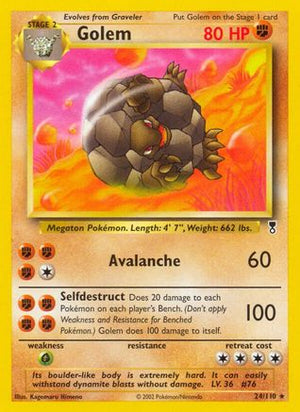 Golem 24/110  Legendary Collection - Rare