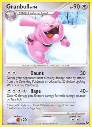 Granbull 039  Great Encounters - Uncommon