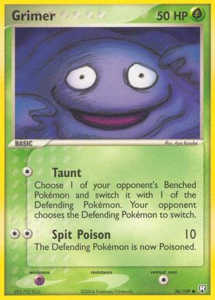Grimer 056/109  Team Rocket Returns - Common