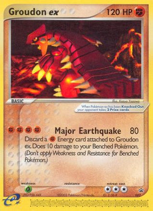 Groudon ex (Nintendo Power Magazine) 002  - Holofoil Nintendo Promos - Promo