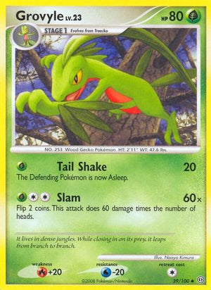 Grovyle 039/100  Stormfront - Uncommon