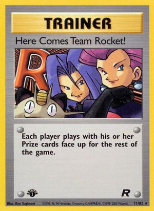 Here Comes Team Rocket! 71/82  - 1st Edition Team Rocket - Rare