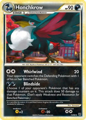 Honchkrow (15) (15) 015  Undaunted - Rare