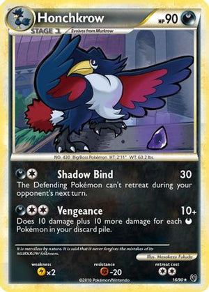 Honchkrow (16) (16) 016/90  Undaunted - Rare