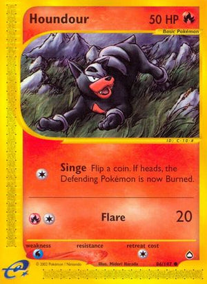 Houndour (86) (86) 086/147  Aquapolis - Common