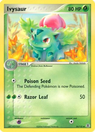 Ivysaur 035/112  FireRed & LeafGreen - Uncommon