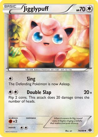 Jigglypuff 078/99  Next Destinies - Uncommon