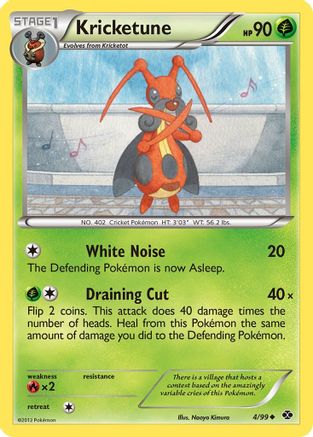 Kricketune 004  Next Destinies - Uncommon