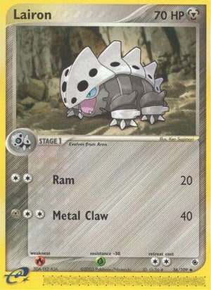 Lairon 036/109  Ruby and Sapphire - Uncommon