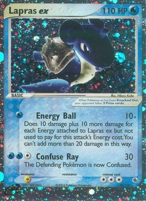 Lapras ex 099/109  - Holofoil Ruby and Sapphire - Ultra Rare