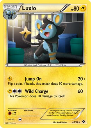 Luxio (44) (44) 044  Next Destinies - Uncommon