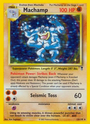 Machamp 15/110  - Holofoil Legendary Collection - Holo Rare