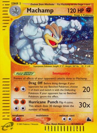 Machamp (H15) (H15) H15  - Holofoil Skyridge - Holo Rare