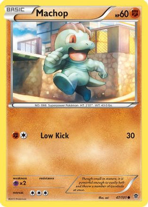 Machop 047  Plasma Blast - Common