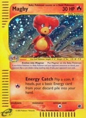 Magby (17) (17) 017  - Holofoil Expedition - Holo Rare
