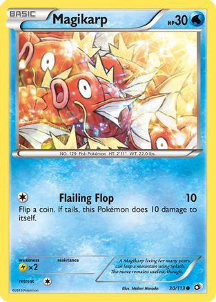 Magikarp 030/113  Legendary Treasures - Common
