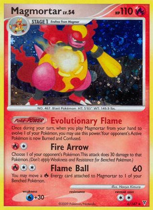 Magmortar 006  - Reverse Holofoil Supreme Victors - Holo Rare