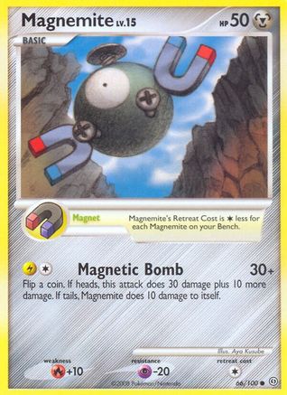 Magnemite (66) (66) 066  - Reverse Holofoil Stormfront - Common
