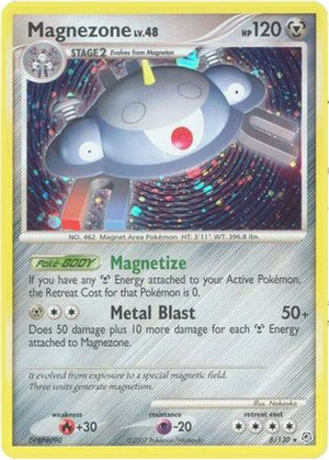 Magnezone 008/130  - Holofoil Diamond and Pearl - Holo Rare