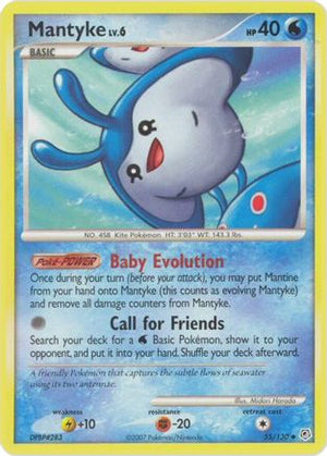 Mantyke 055/130  Diamond and Pearl - Uncommon