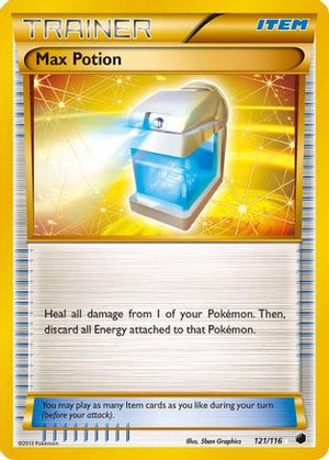 Max Potion (121 Secret Rare) (121 Secret Rare) 121  - Holofoil Plasma Freeze - Secret Rare