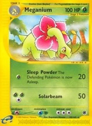 Meganium (53) (53) 053  Expedition - Rare