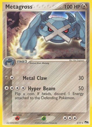 Metagross 002/017  POP Series 1 - Rare