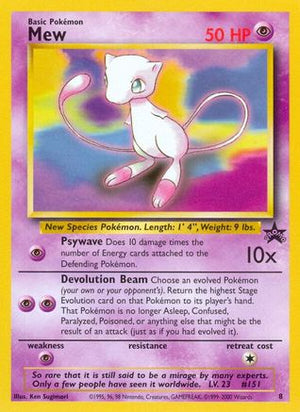 Mew 8  WoTC Promo - Promo