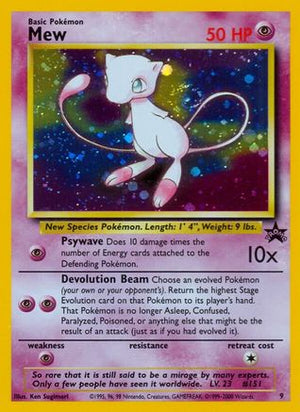 Mew 9/53  - Holofoil WoTC Promo - Promo