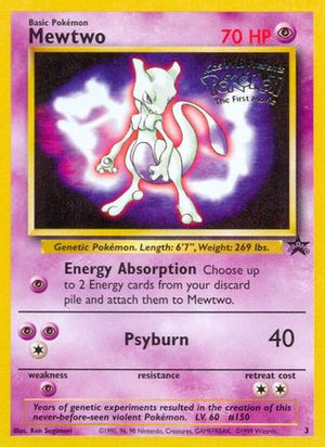 Mewtwo (Movie Promo) 3/53  WoTC Promo - Promo
