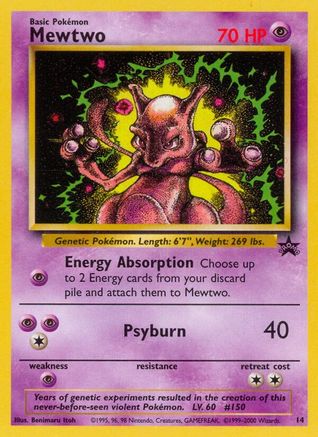 Mewtwo 14/53  WoTC Promo - Promo